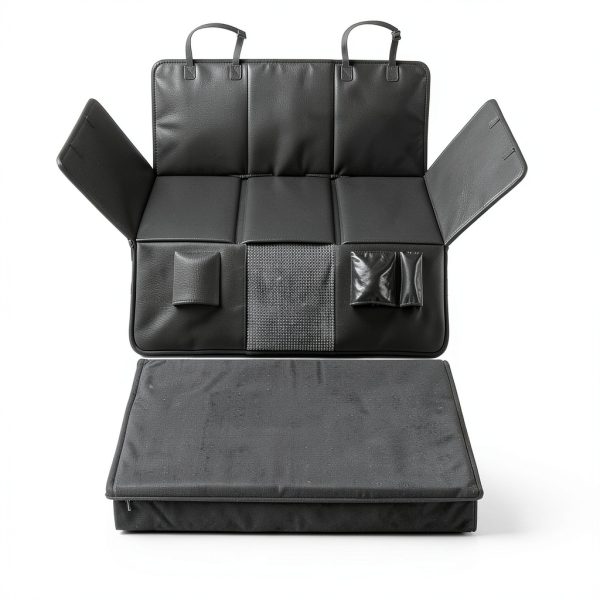 HOB4U Dog Car Seat Cover Waterproof PU Leather Large-4