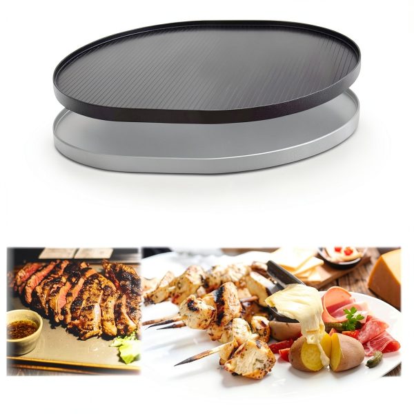 Swissmar Raclette Grill Non Stick Stainless Steel Party-3