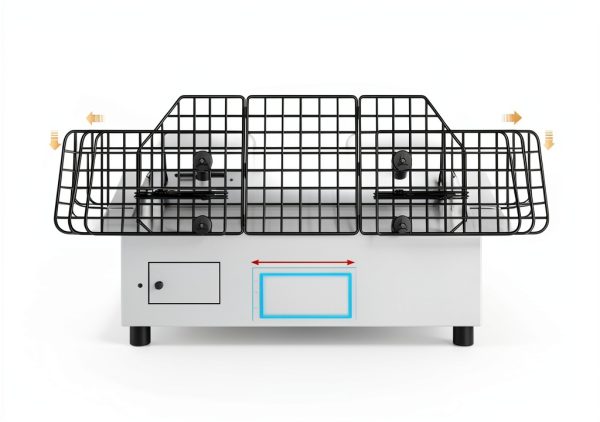 Gtongoko Dog Car Barrier Steel Adjustable Pet Safety Divider-2