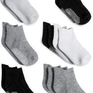 Infinno Non Slip Baby Socks Cotton Grip Sole Toddler-0