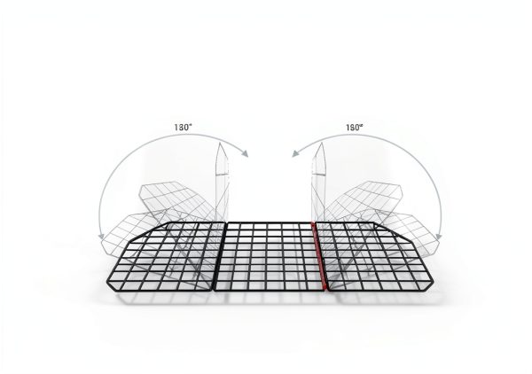 Gtongoko Dog Car Barrier Steel Adjustable Pet Safety Divider-6