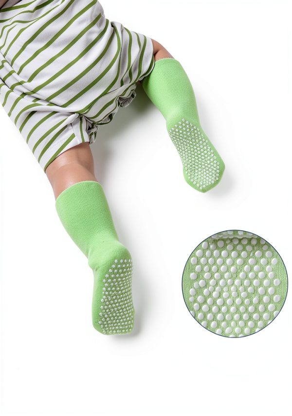 Baby Grip Socks Non Slip Cotton Toddler Socks 6 Pairs-1