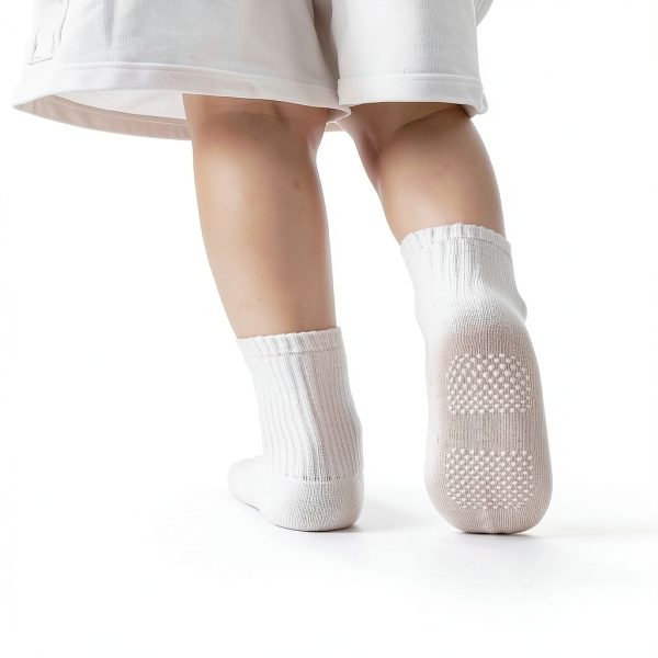 EUFANCE Baby Socks Cotton Anti Slip Grips 9 Pairs-1