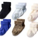 Baby Boys Socks Little Me Cotton Non Skid Soles 6 Pack-0