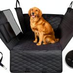 Vailge Dog Car Seat Cover Waterproof Universal Fit Black-0