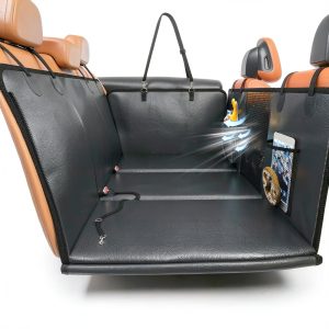HOB4U Dog Car Seat Cover Waterproof PU Leather Large-0