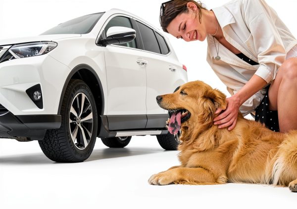 Meginc SUV Dog Car Seat Cover Waterproof Durable Pet-1