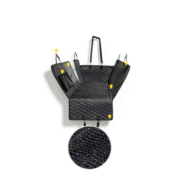 Vailge Dog Car Seat Cover Waterproof Universal Fit Black-5
