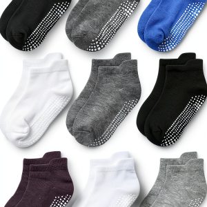 GS-28 Baby Ankle Socks Non Slip Grip Soft Comfortable-0