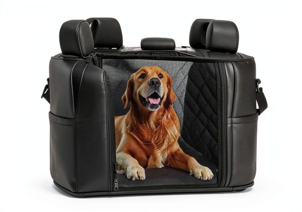 Vailge Dog Car Seat Cover Waterproof Universal Fit Black-1