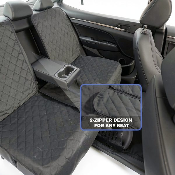 Yonktoo Dog Car Seat Cover Waterproof Universal Fit Black-1