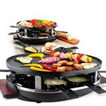 Swissmar Raclette Grill Non Stick Stainless Steel Party-0