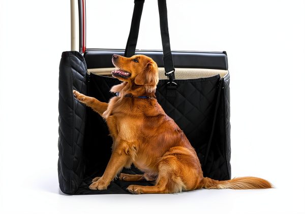 Vailge Dog Car Seat Cover Waterproof Universal Fit Black-2