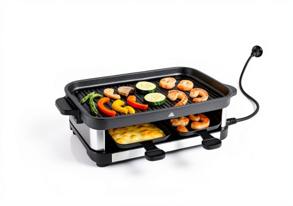 Electric Raclette Grill Maverstone Stainless-1