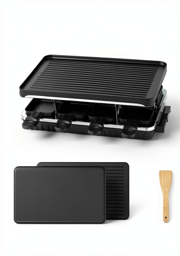 Raclette Grill HBN Aluminum Steel 8‑Person-7