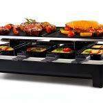 Techwood Stainless Steel Raclette Grill 1500W Modern Design-0
