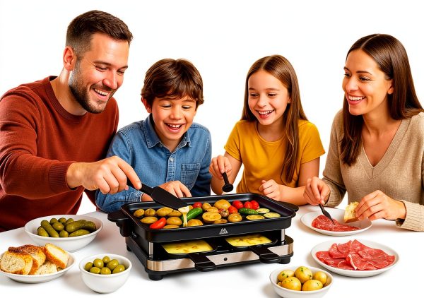 Electric Raclette Grill Maverstone Stainless-2