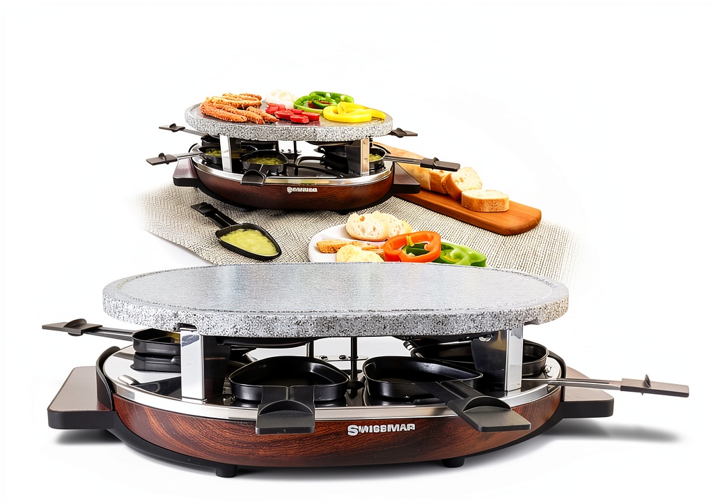Swissmar Raclette grill with granite stone top
