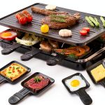 Ruiyang Electric Raclette Grill for 8 Persons Stainless-0
