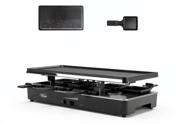 Raclette Grill Artestia 1700W Electric Cast Aluminum Nonstick Table AR-6