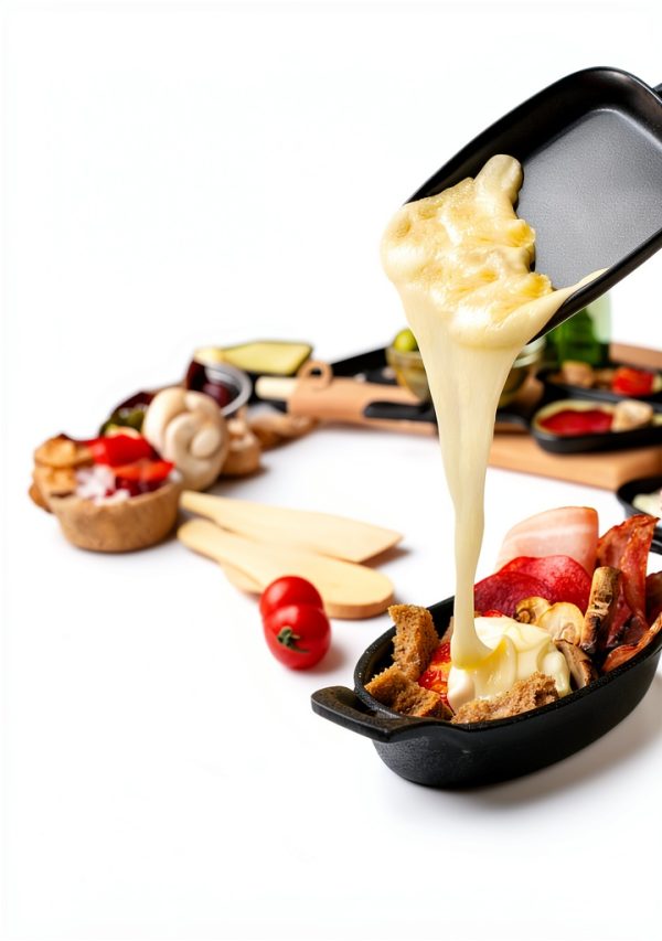 Swissmar Raclette Grill Classic Reversible Cast Iron Plate Red 16.5"-3