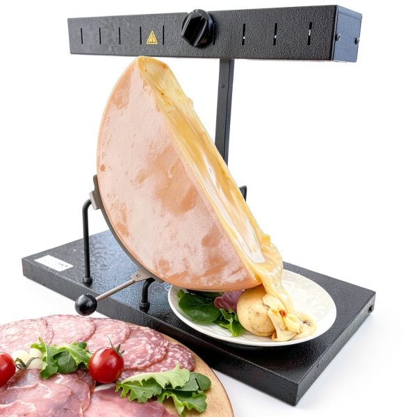 Raclette Grill Louis Tellier RACL02 Brown Metal Adjustable Heat Case-3