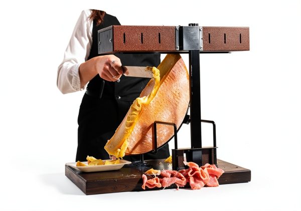 Raclette Grill Louis Tellier RACL02 Brown Metal Adjustable Heat Case-4