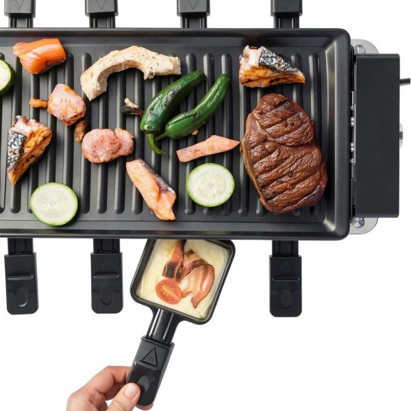 CUSIMAX Raclette Grill RG-608A Stainless Steel 15.2x7.6in Party-4