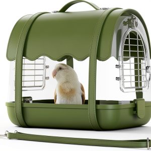 Bird Carrier Backpack BUCATSTATE Cage with Shade Cover Lightweight-0