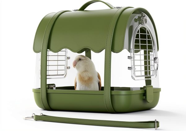 Bird Carrier Backpack BUCATSTATE Cage with Shade Cover Lightweight-0