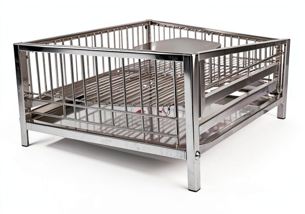 Wrought Iron Bird Carrier Bensmile – Stainless Steel Breathable Cage-3
