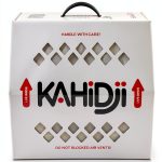 Live Bird Shipping Box KAHI Carrier Economy Size 13x13x10 White Red-0