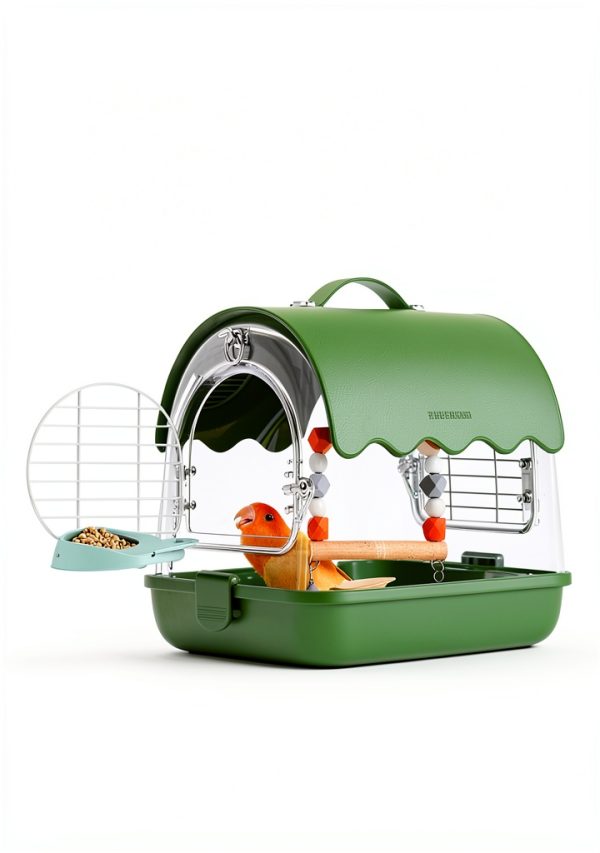 Bird Carrier Backpack BUCATSTATE Cage with Shade Cover Lightweight-2
