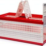 Racing Pigeon Carrier Box LIAPDG 60x31x23cm Cage with Dual Doors-0