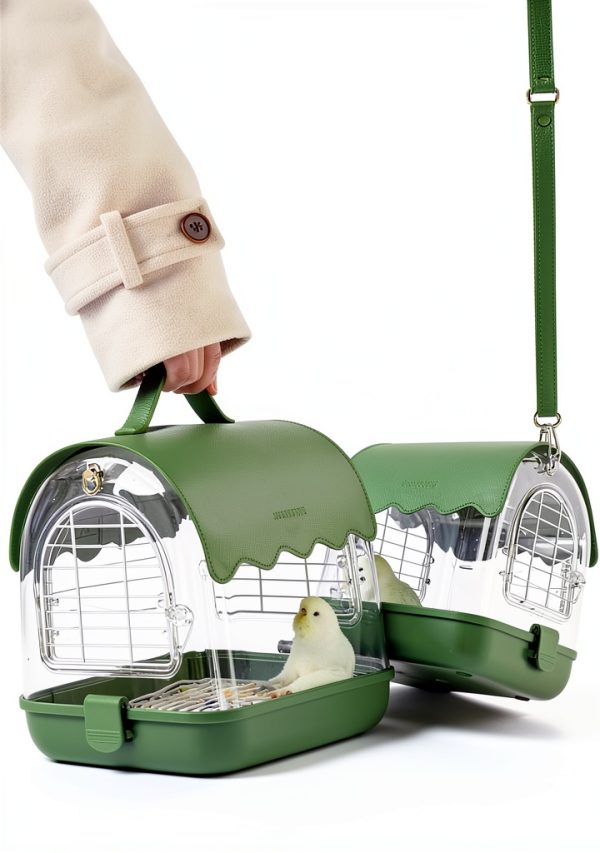 Bird Carrier Backpack BUCATSTATE Cage with Shade Cover Lightweight-7