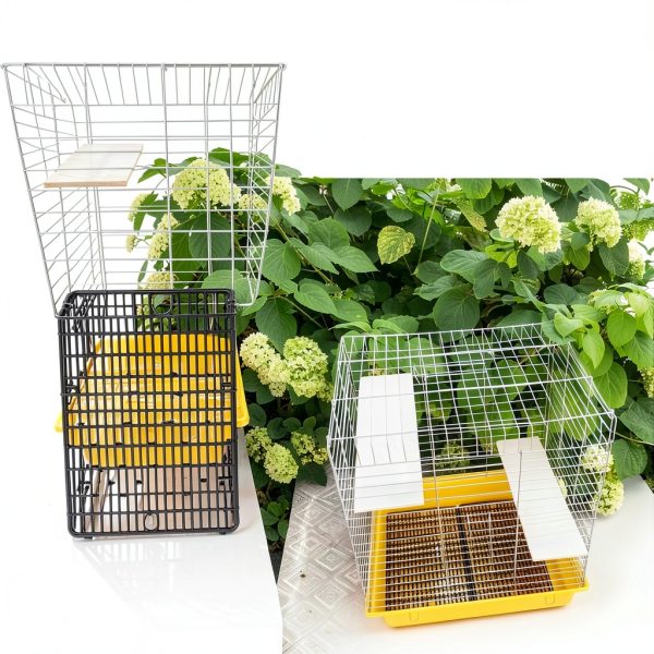 Plastic Mesh Tray for Dogs, Cats & Small Pets – Anti-Leak Crate Floor Grid, Cage Liner for Travel Carriers, Breathable Hygienic Base, Cut-to-Size PP Plastic (Small size15.7x9.4 in)-8