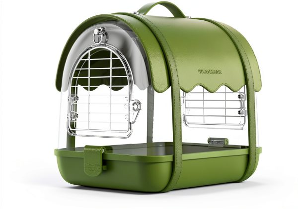 Bird Carrier Backpack BUCATSTATE Cage with Shade Cover Lightweight-1