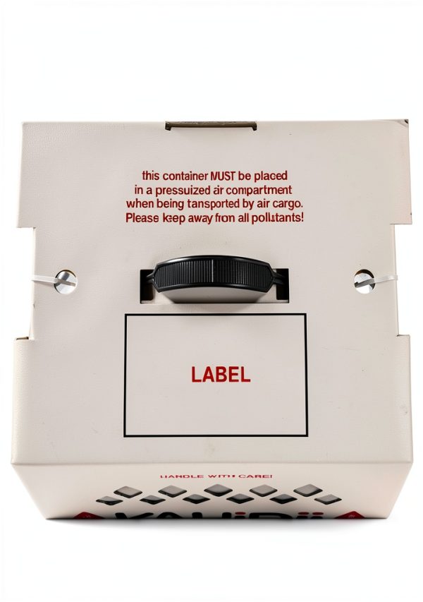 Live Bird Shipping Box KAHI Carrier Economy Size 13x13x10 White Red-3