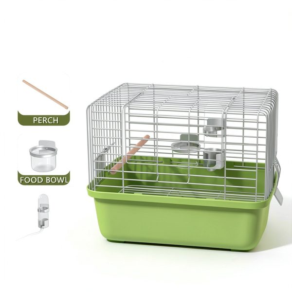 Portable Bird Travel Carrier by Misyue – 360° View, Large Size-2