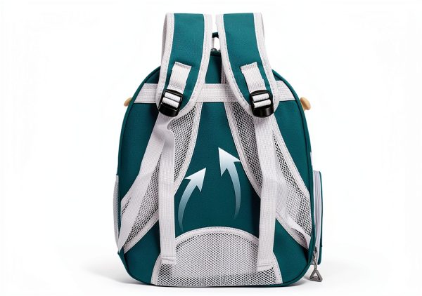 Bird Travel Carrier Backpack Misyue Multi Vent with Tray Green-3