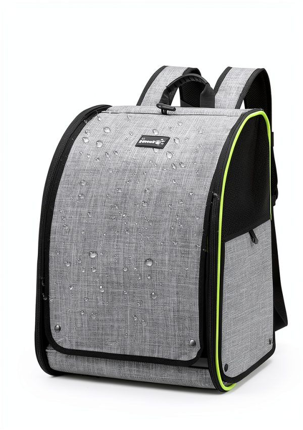 Bird Carrier Backpack Pecute Portable Parrot Travel Cage with Window-1