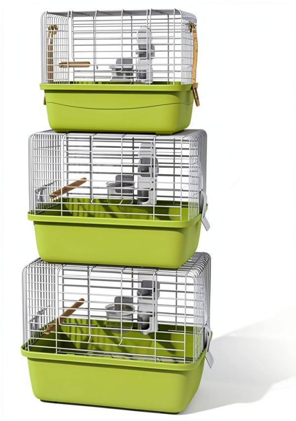 Portable Bird Travel Carrier by Misyue – 360° View, Large Size-5